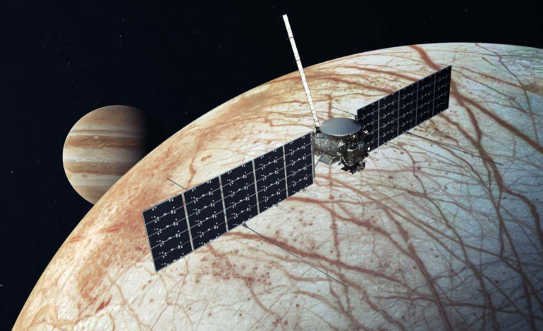 See the messages NASA is sending to Jupiter's icy moon, Europa