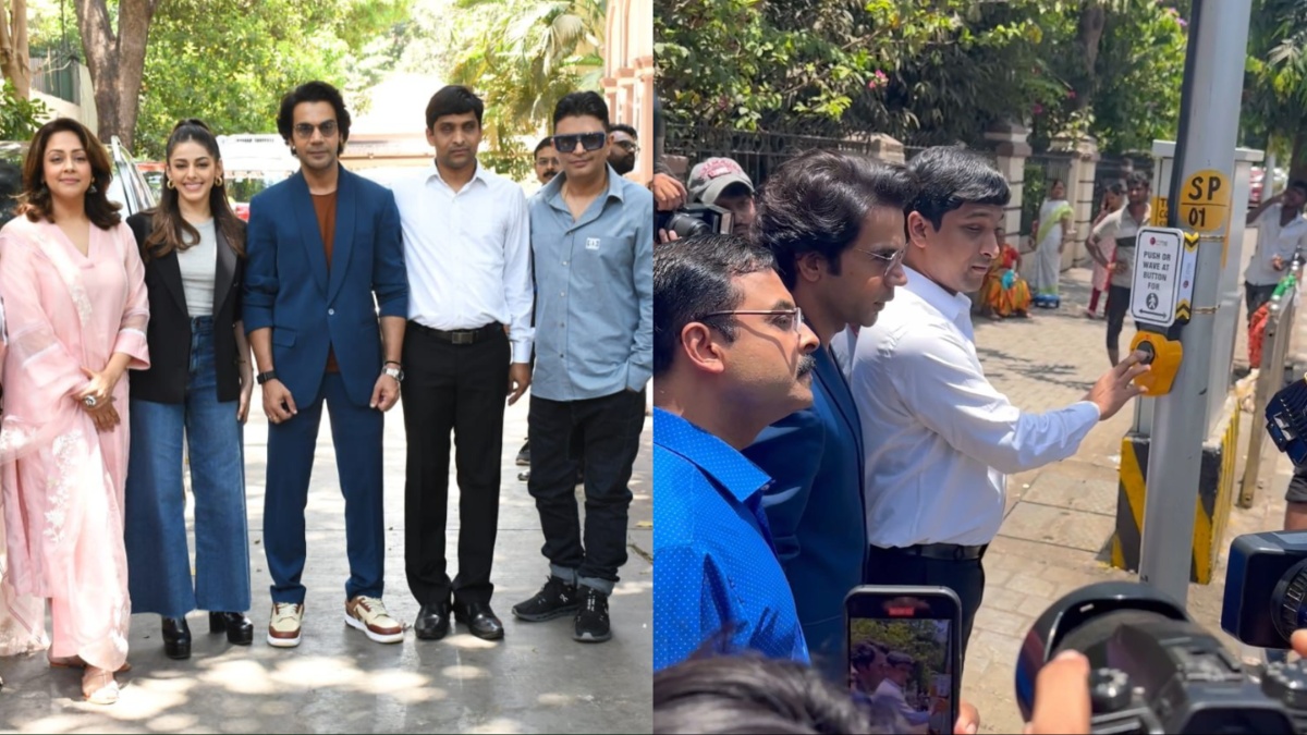 Srikanth: Makers Of Rajkummar Rao Starrer Install Beeper Audio Device For Visually Impaired In Mumbai – SEE PIC!